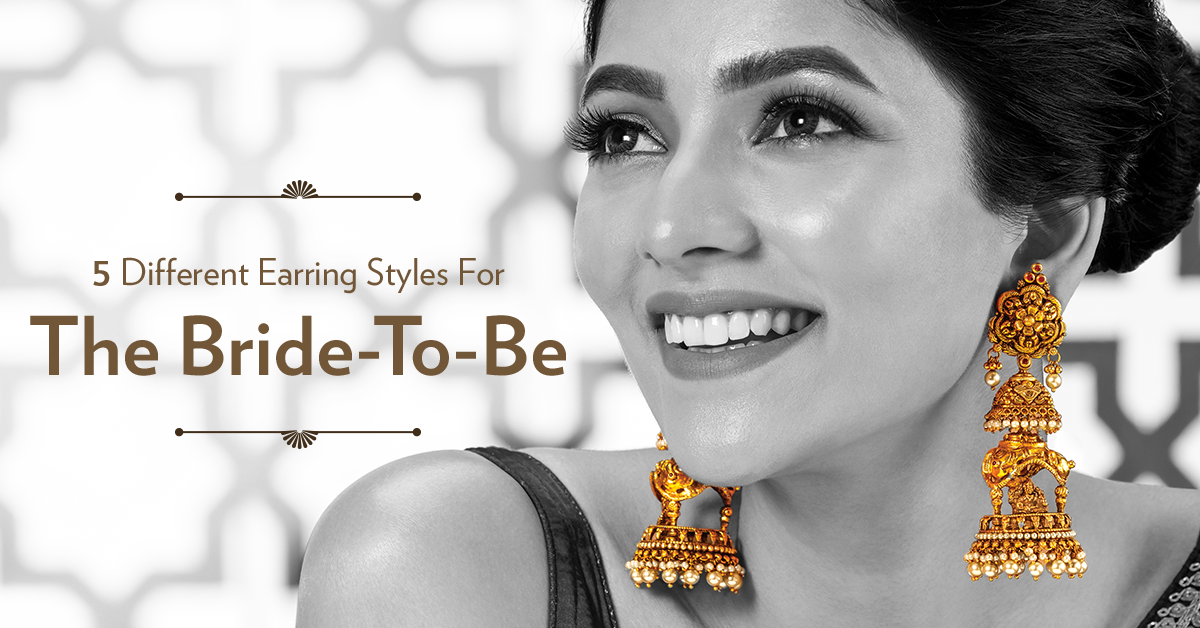 5 Different Earring Styles For The Bride-To-Be
