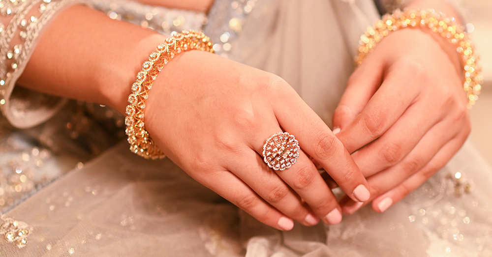 Diamond bangles and Diamond rings