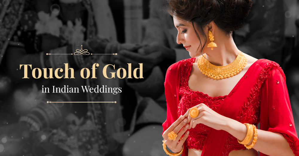 Touch of Gold in Indian Weddings